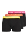 Jack & Jones Gilbert Bamboo Trunks 3 Pack Black