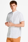 Jack & Jones JPRBLASUMMER BAND SHIRT S/S SN White