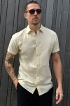 Jack & Jones Summer Linen Shirt SS Jojoba