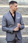 Jack & Jones Premium Franco Slim Fit Pak Light Grey Melange