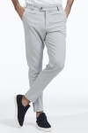 Les Deux Como Pinstripe Pak Pants Grey melange/White