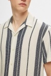 Selected Regular West Shirts SS Resort Bright White