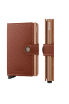 Secrid Miniwallet Saffiano Caramel