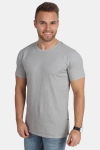 Kronstadt Hey Ho Basic T-shirt Grey Mel.