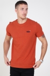 Superdry Vintage Embroidery T-shirt Sierra Orange Marl