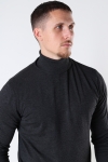 JEFF MALCOLM ROLL NECK KNIT Charcoal