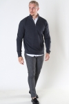 Jack & Jones JJEBASIC KNIT HALF ZIP NOOS Dark Grey Melange