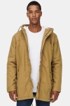 ONLY & SONS ALEX TEDDY PARKA JACKET Dull Gold