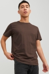 Jack & Jones Organic Basic Tee Seal Brown