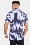 Kronstadt Cuba S/S Gr.78 Overhemd White/Dark Blue