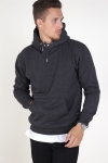 Jack & Jones Soft Sweat Hood Dark Grey Melange