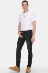 ONLY & SONS ONSLOOM LIFE SLIM 4WAY BLK PK 0511 Black Denim