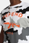 Defend Paris Paris T-shirt Camo Black/White