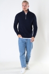 Jack & Jones JPRBLAPERFECT KNIT HIGH NECK ZIP SN Maritime Blue Maritime Navy