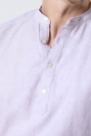 ONLY & SONS CAIDEN HALF PLACKET LINEN SHIRT Nirvana