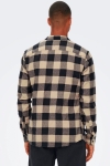 ONLY & SONS Gudmund LS Checked Shirt Dark Navy