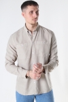 Woodbird Pikan Tenc Shirt Ecru