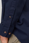 Jack & Jones Summer Band Linen Shirt LS Navy Blazer