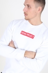 Denim Project Box Logo Crewneck White