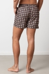 Clean Cut Copenhagen Swim Shorts Navy Cubes