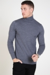 Kronstadt Johannes Merino Turtleneck Strik Anthracite