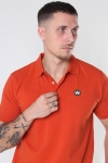 Kronstadt Albert Organic/Recycled polo Burned Orange