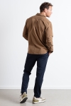 Clean Cut Copenhagen Clean Formal Stretch Shirt LS Brown