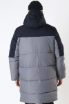 Urban Classics Puffer Parka Jas Asphalt/Black