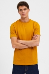 Selected SLHNORMAN SS O-NECK TEE W NOOS Chai Tea