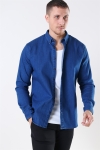 Kronstadt Johan Denim Overhemd Dark Blue