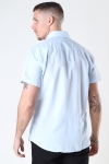 Selected SLHSLIMNEW-LINEN SHIRT SS CLASSIC W Skyway