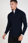 Tailored & Originals Murray Half Zip Breien Insignia Blue