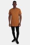 URBAN CLASSICS Shaped Long Tee Toffee