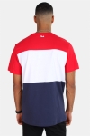 Fila Men Day T-shirt Black Iris/Bright White/True Red