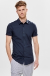 Only & Sons Alfredo SS Overhemd Noos Dress Blues