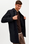 Jack & Jones City Mac Coat Black