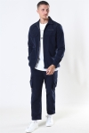 WoodBird Klarc Zip Overhemd Navy