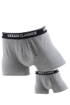 Klokban Classics Tb1277 Boxershorts Grey 2-Pack