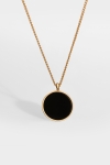 Northern Legacy Black Onyx Ketting Gold