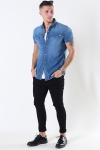 Jack & Jones Sheridan Overhemd S/S Medium Blue Denim