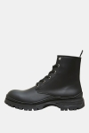 Selected SLHBRODY MATT LEATHER BOOT Black