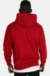 Basic Brand Hooded Sweat Red