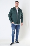 ONLY & SONS ONSNOAR COMPACT LS TC TWILL OVERSHIRT Jungle Green