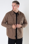 ONLY & SONS ONSMATTI LS TC TWILL OVERSHIRT Kangaroo