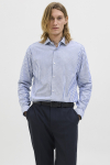 Jack & Jones Parker Wrinkle Resistant Shirt LS Black Iris Stripe