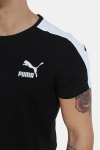 Puma Archive T7 Stripe T-shirt Black/White