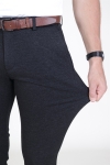 Tailored & Originals Mick Pants Dark Grey Mix