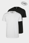 Urban Classics Basic Tee 2-Pack Black/White