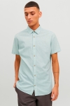 Jack & Jones Summer Linen Shirt SS Granite Green