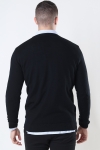 Clean Cut Copenhagen Merino Wool Crew Breien Black